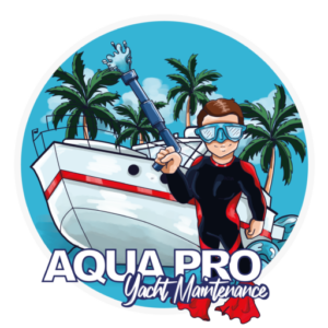 Aqua Pro Yacht Maintenance Logo - Boat Care Excellence